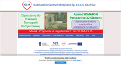 Desktop Screenshot of ncm.com.pl